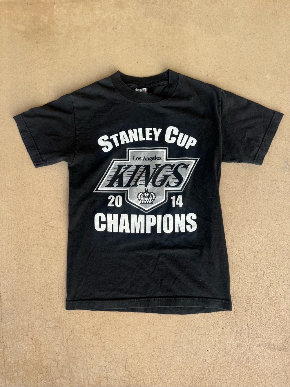 2014 Los Angeles Kings Stanley Cup Champions T-Shirt Size Small